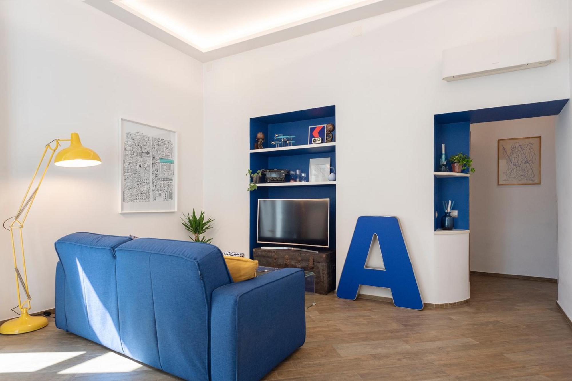 La Casa Blu A Toledo Di Alberto Неаполь Экстерьер фото